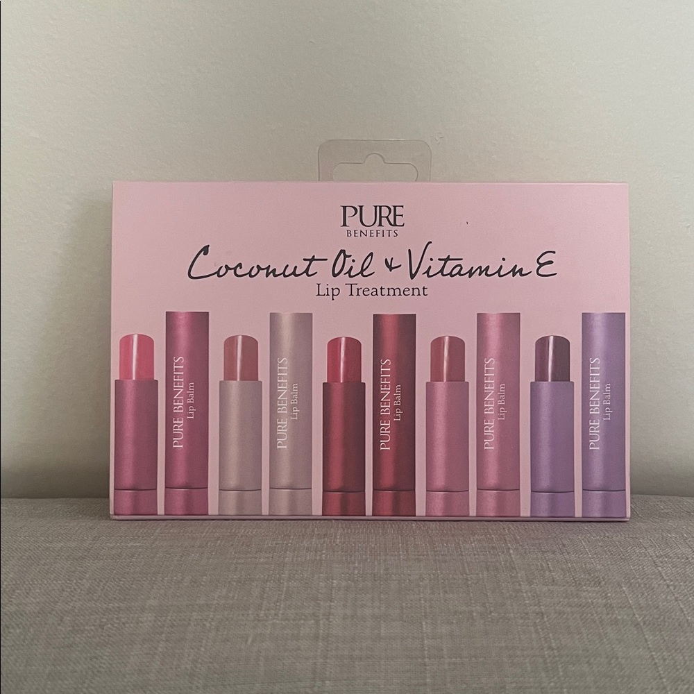 Benefit Pure Lip Treatment Set - Pink and Purple Hues